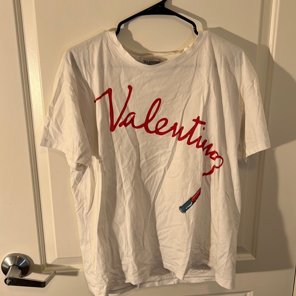 Valentino lipstick t shirt